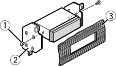 DIN Mount Installation - When not Using Mounting Sleeve