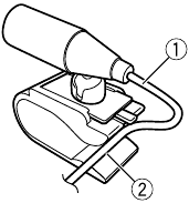 Install Microphone on the Sun Visor - Step 1