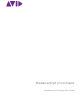 Avid Technology MediaCentral Command Installation And Configuration Manual