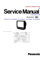 Panasonic Omnivision PV-C2540-K Service Manual