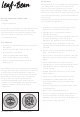 Leaf+Bean DLE0050 Instruction Manual