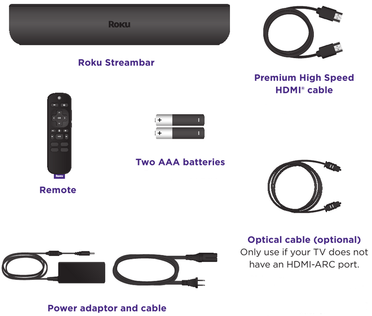 Roku 9102CA Streambar Quick Start Guide ManualsLib
