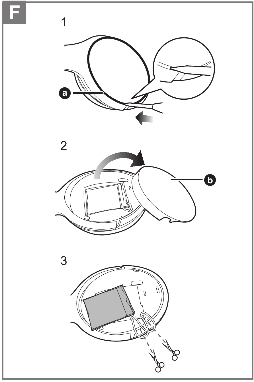 To remove the battery when disposing of this unit