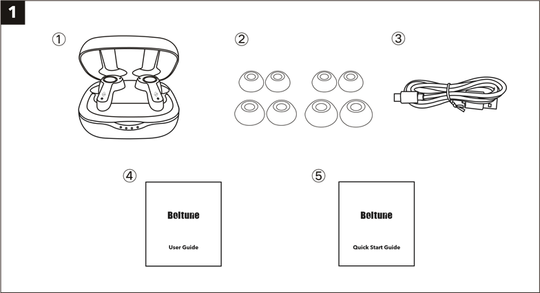 BOLTUNE BT-BH020 - True Wireless Stereo Earbuds Manual | ManualsLib