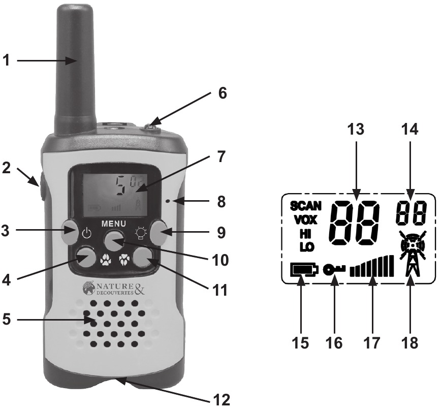 LEXIBOOK TW48ND Walkie Talkie Instruction Manual ManualsLib