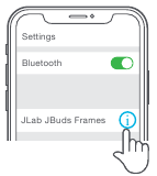 JLab JBuds Frames - Wireless Audio for Glasses Manual | ManualsLib