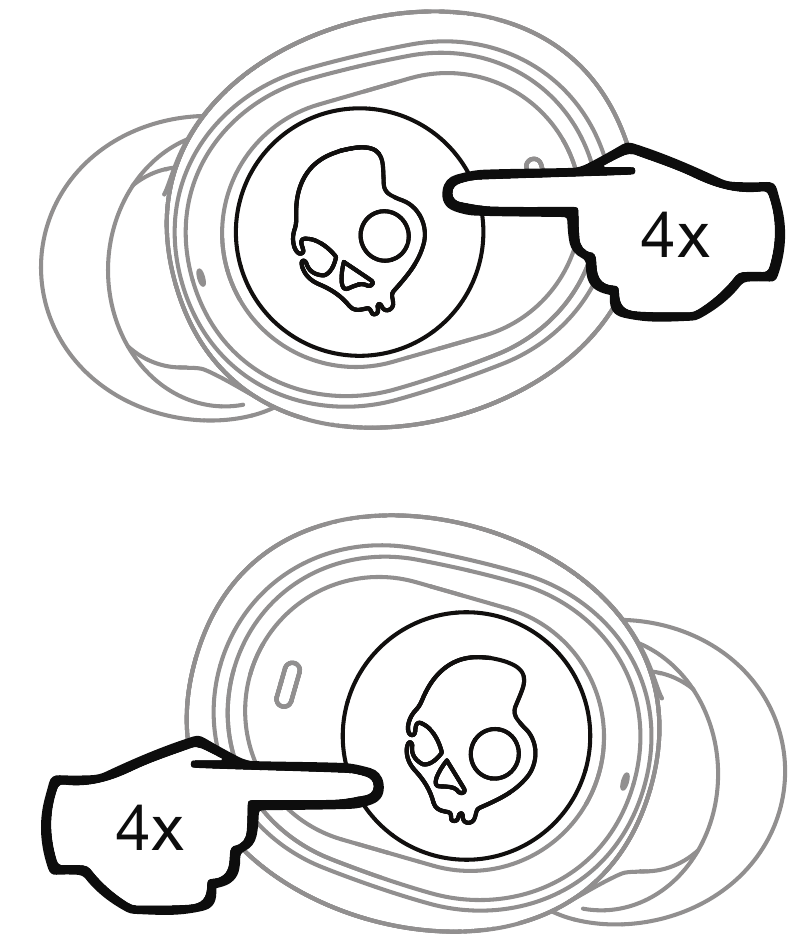 Skullcandy jib true discount wireless earbuds manual