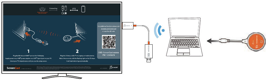 j5create-screencast-jvaw62-quick-start-guide-manualslib