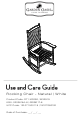 Garden Oasis D71 M3292 Use And Care Manual