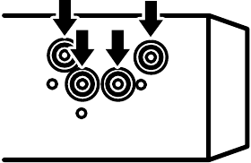 DIN Mount Installation when not Using the Mounting Sleeve - Step 1