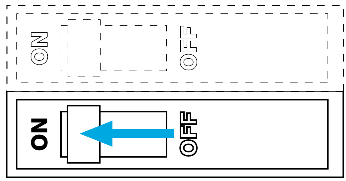 Installing your dimmer - Step 10 - Turn power on