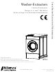 Alliance Laundry Systems DCG Series Installation Operation & Maintenance