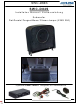 Alpine SWC-D84S Installation Manual