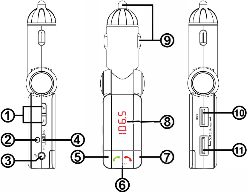 Aerpro APBT200 Bluetooth FM Transmitter Manual ManualsLib