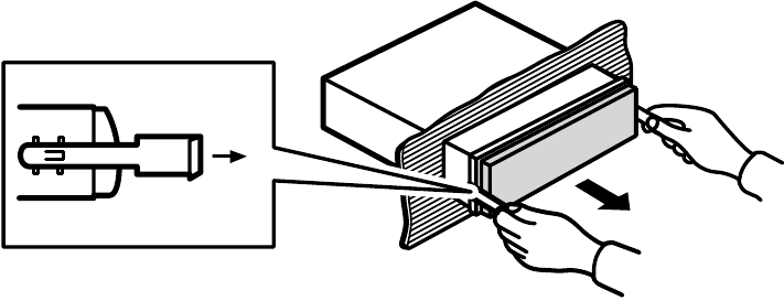 Removing the Unit - Step 2