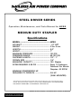 DeVillbiss Air Power Company STEEL DRIVER Series Operation, Maintenance And Parts Manual