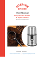 AUSPURE KITCHEN AusGrind-E09 User Manual