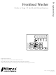 Alliance Laundry Systems HFNNERSP116CW01 Manual