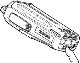 Installing/Removing the Battery Pack - Step 2