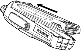Installing/Removing the Battery Pack - Step 1