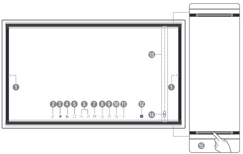 Screen Elements - PEN MODE