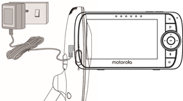 Connecting the Power Supply of the Parent Unit