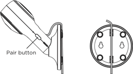 Fixing magnetic mount on the wall