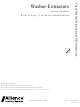 Alliance Laundry Systems PMC360T Installation Manual