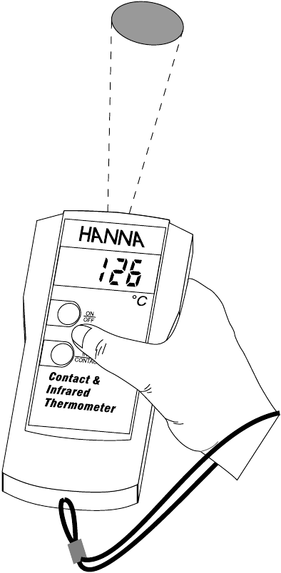 Hanna Infrared Thermometer for The Food Industry - HI99551-10