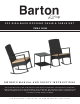 Barton 93506 Owner's Manual And Safety Instructions