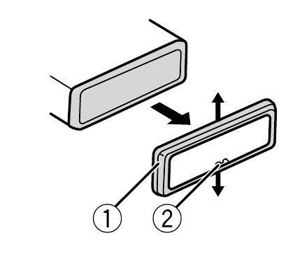 Removing the unit - Step 1