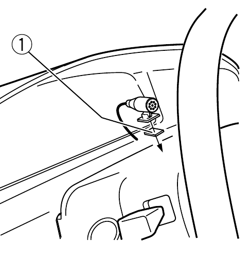 To install on the steering column - Step 2