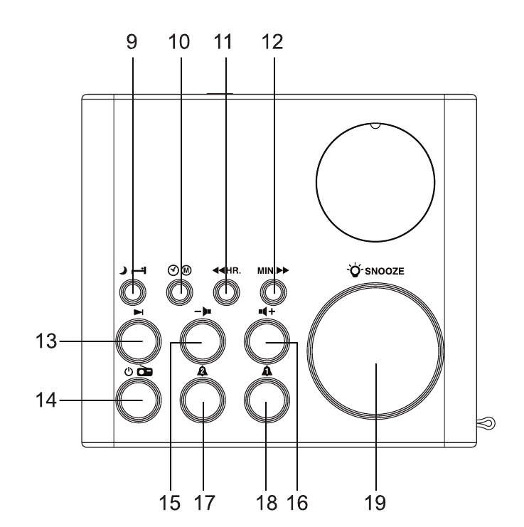 Muse M187 CR, M187 CLG Dual Alarm Clock Radio Pll Manual ManualsLib