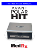 MedRx AVANT POLAR HIT Installation Manual