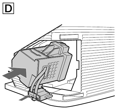 How to Replace the Lamp - Step 4