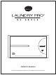Aerus LAUNDRY PRO Owner's Manual