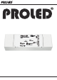 PROLED L513189 User Manual