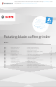Bosch MKM6003 Instruction Manual