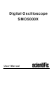Scientific SMO5000X Series User Manual