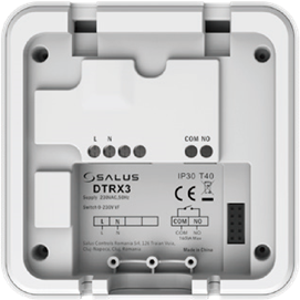 Salus Controls DT300 DT300RF Digital Room Thermostat Quick Guide ManualsLib