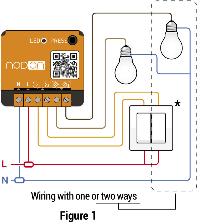 Nodon SIN-2-2-01 - ON/OFF Lighting Relay Switch Manual | ManualsLib