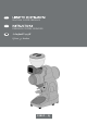 Bezzera SIRIO Q Instructions Manual