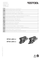 Festool DTSC 400 Li Original Operating Manual