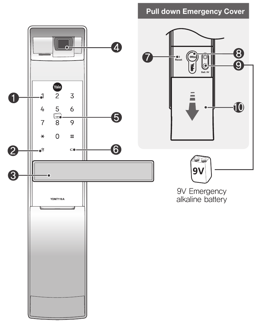 ASSA ABLOY Yale YDM7116A 5in1 Access Smart Lock Manual ManualsLib