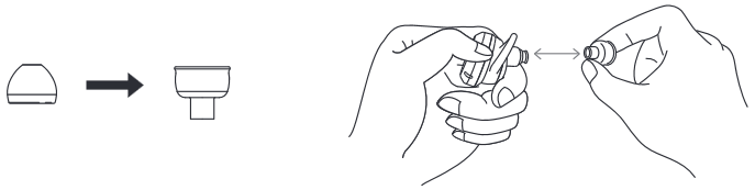 Replacing the earphone tip