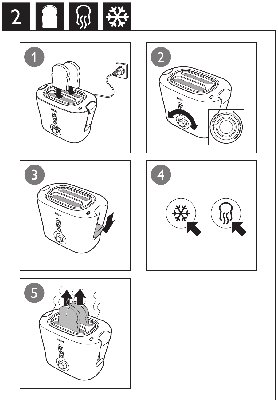 PHILIPS HD2630 Toaster Manual ManualsLib