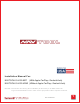NavTool NAVTOOL6.0-LG2-NBT Installation Manual