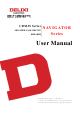 Delixi NAVIGATOR Series User Manual