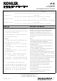 Kohler LOURE K-28577T-S3-CP Installation Instructions Manual