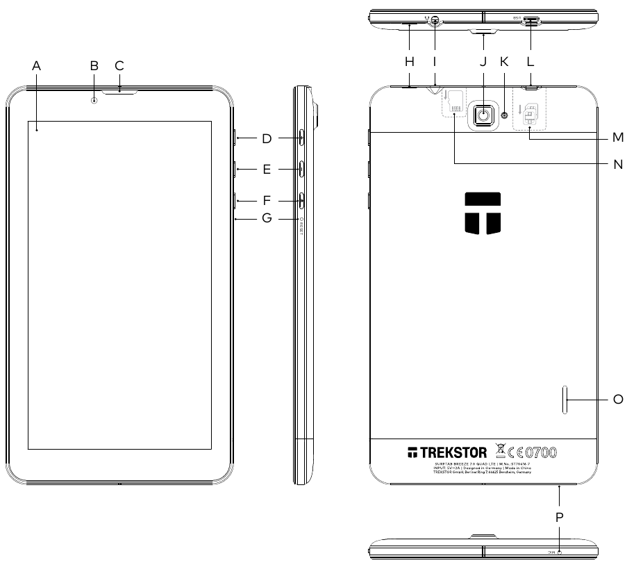 Trekstor Surftab Breeze 7.0 Quad Geht Nicht Mehr An TREKSTOR SURFTAB BREEZE 7.0 QUAD LTE - Tablet Quick Guide | ManualsLib